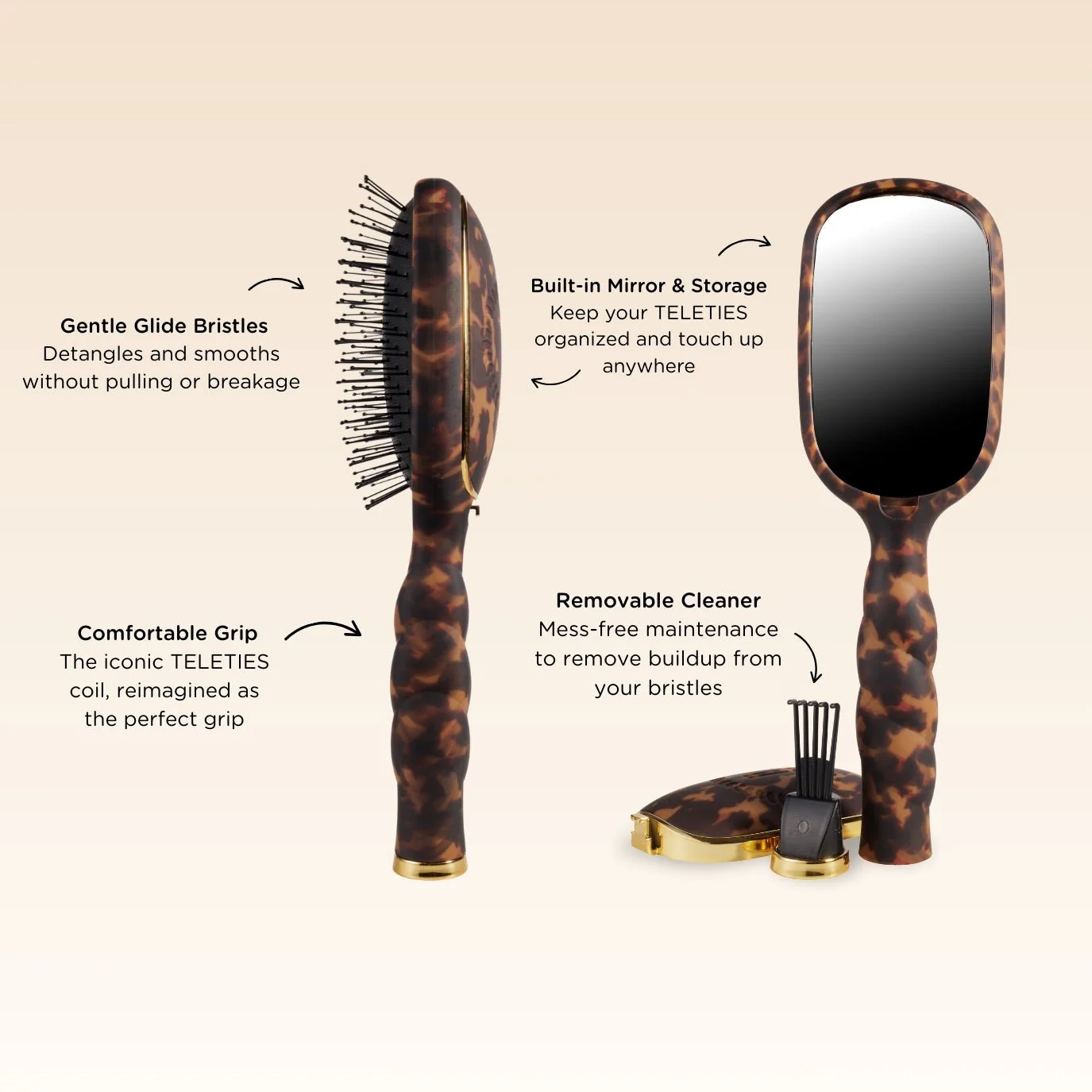Tortoise Hair Brush Bundle - Image 4