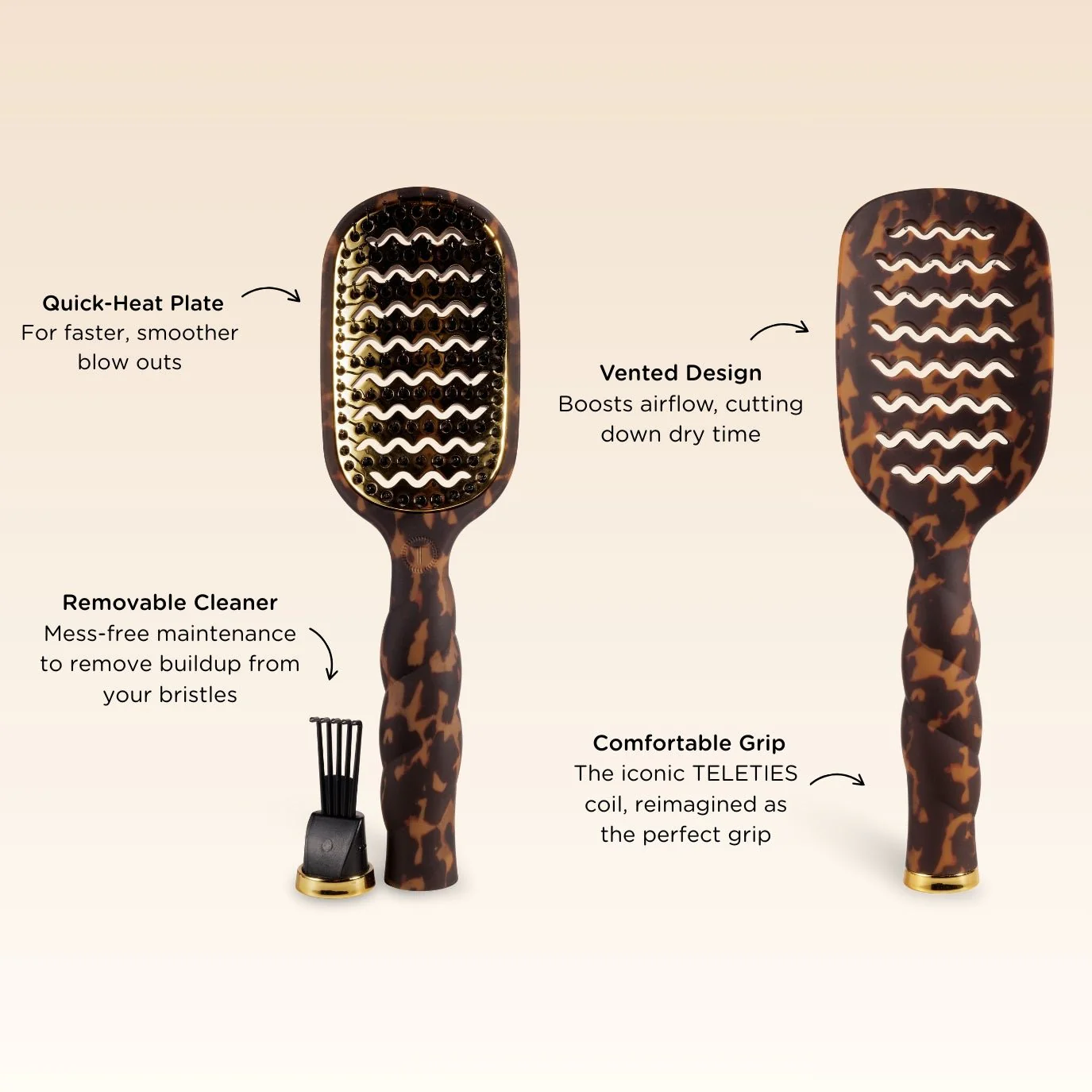 Tortoise Hair Brush Bundle - Image 5