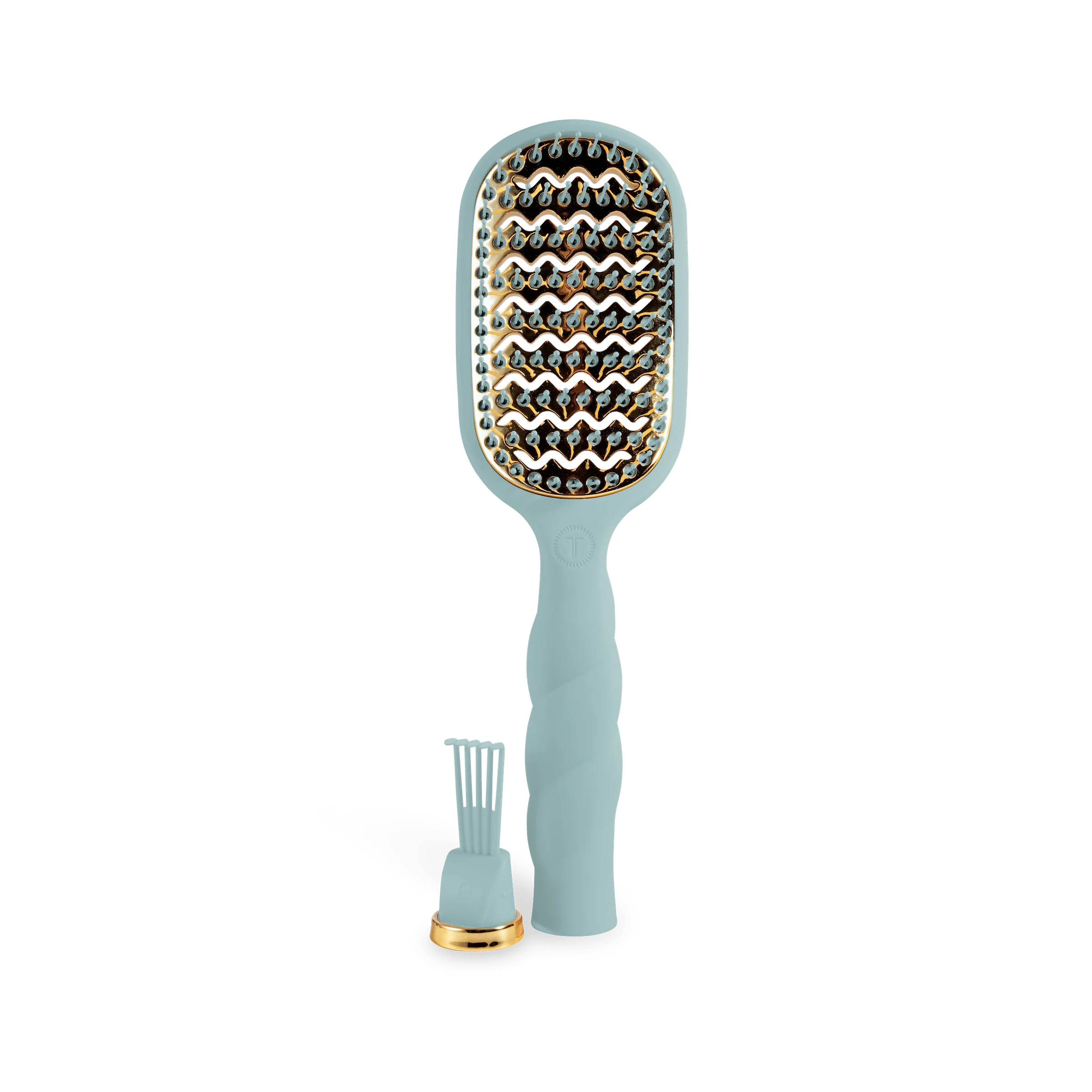 Vented Hair Brush - Blue - Image 6