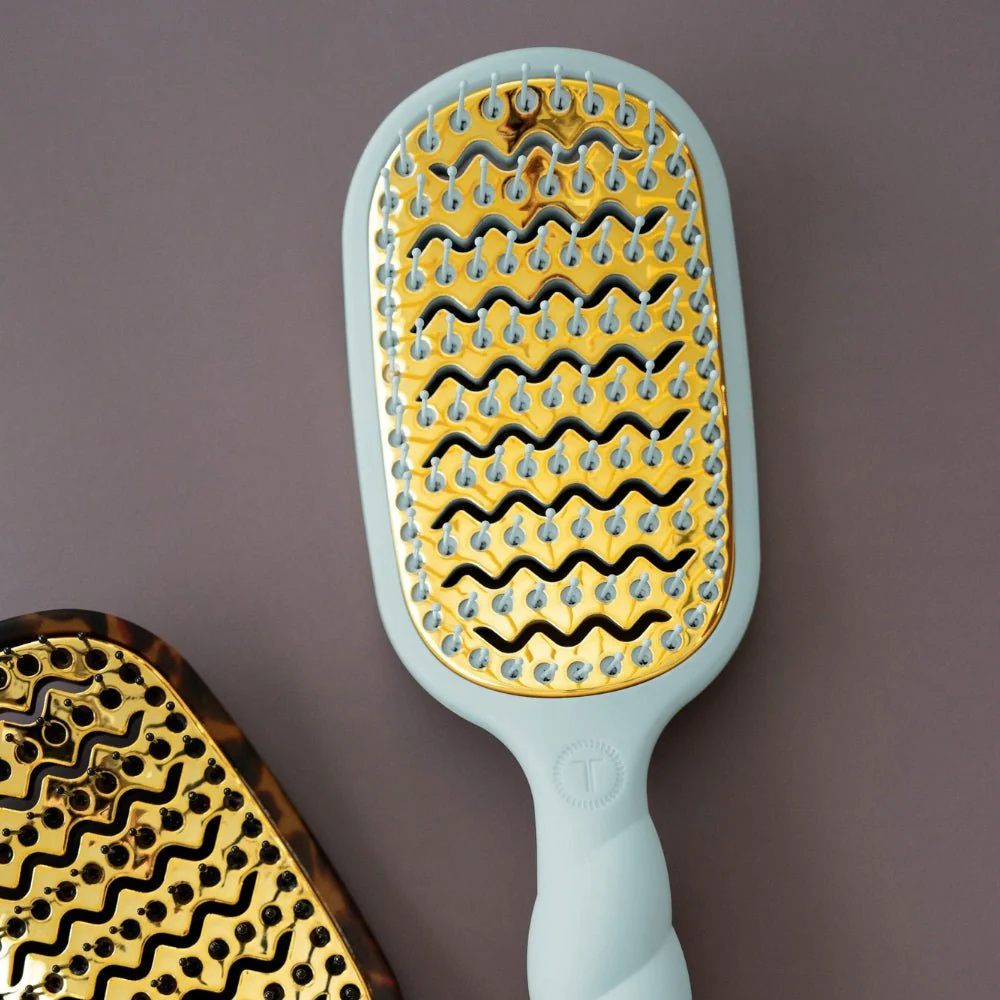 Vented Hair Brush - Blue - Image 7